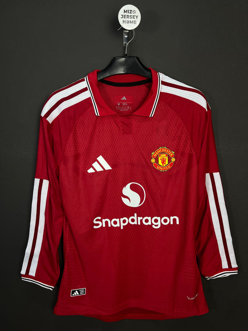 Manchester United Home Jersey 26/27 Player Version Long Sleeves