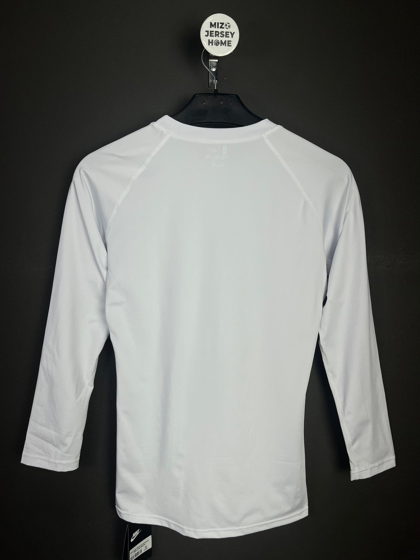 NBA Nike White Compression Shirt Long Sleeves