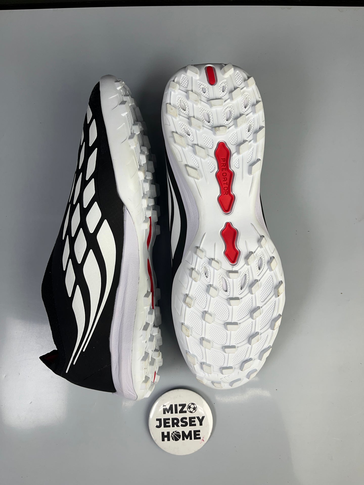 Adidas Predator League Lace less Black Turf Football Shoes