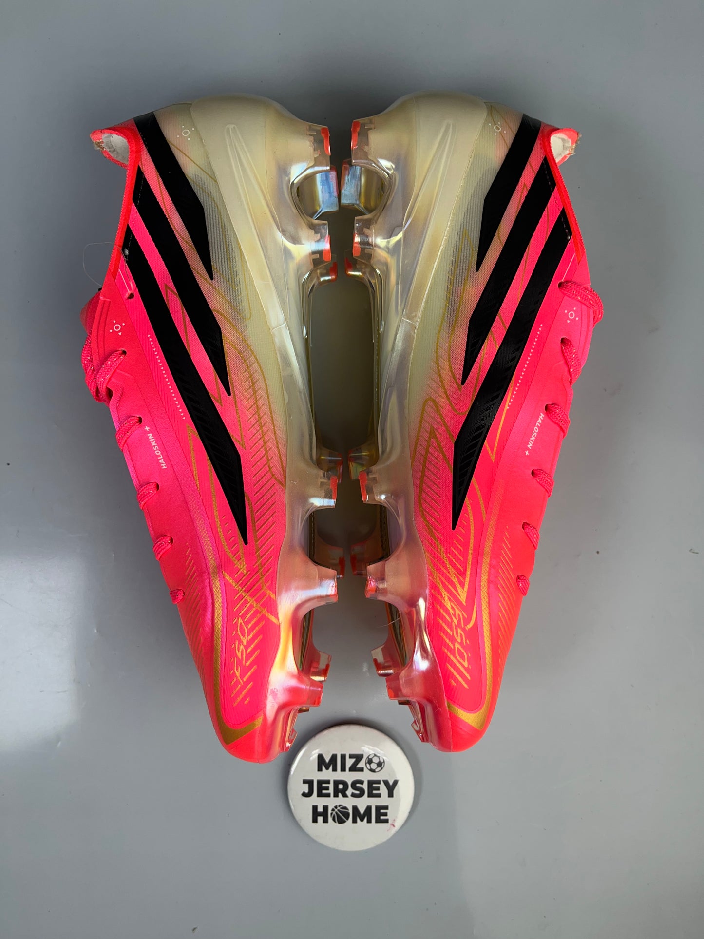 Adidas Pink F50 Hyperfast League FG Football Shoes