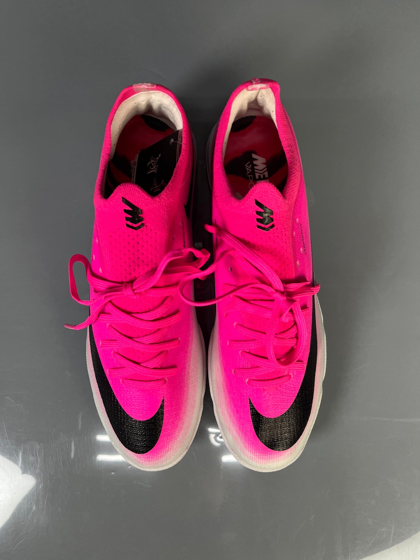 Nike Mercurial Vapor 17 Elite Pink Turf Football Shoes