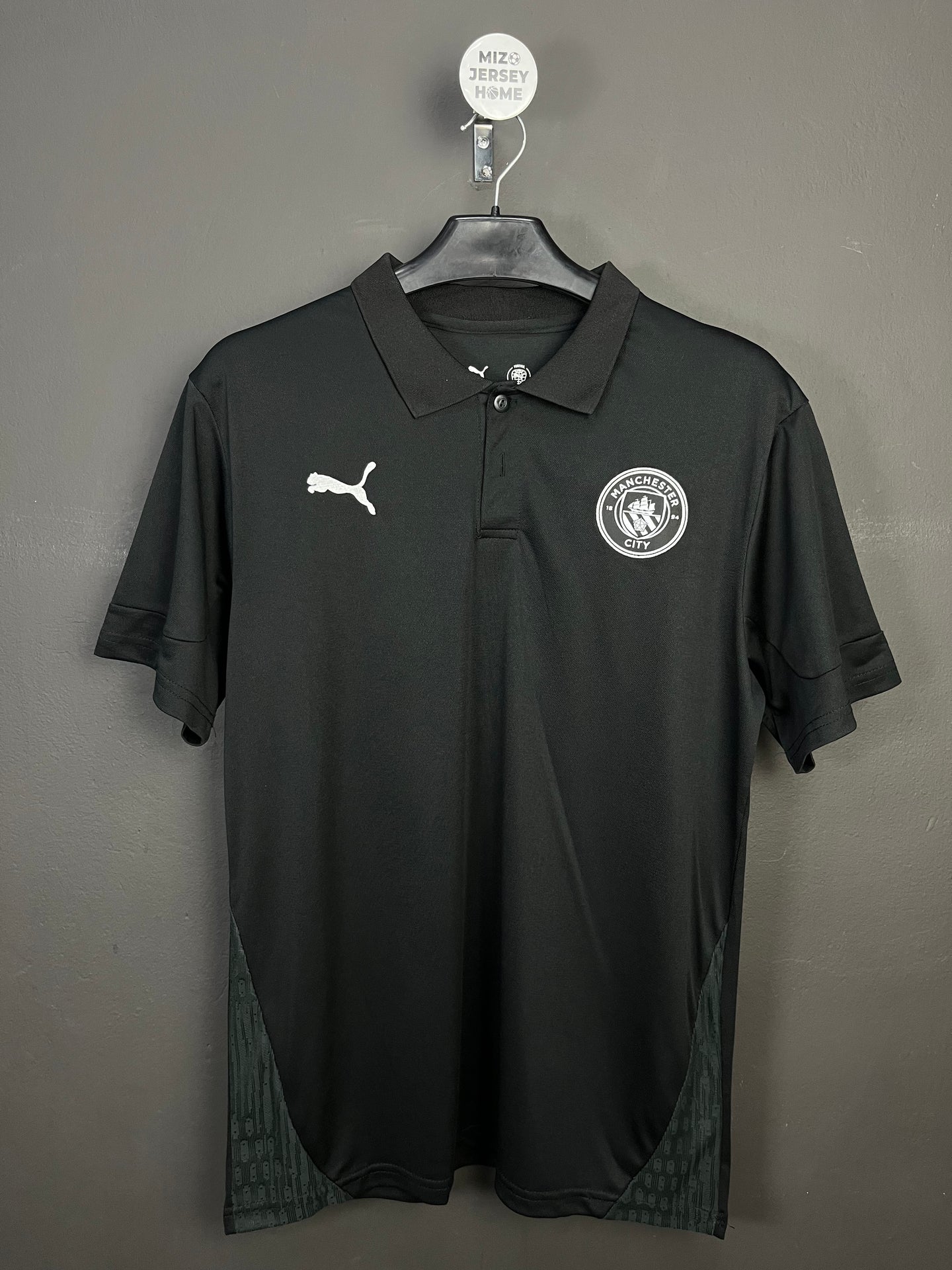 Manchester City Black Polo Shirt