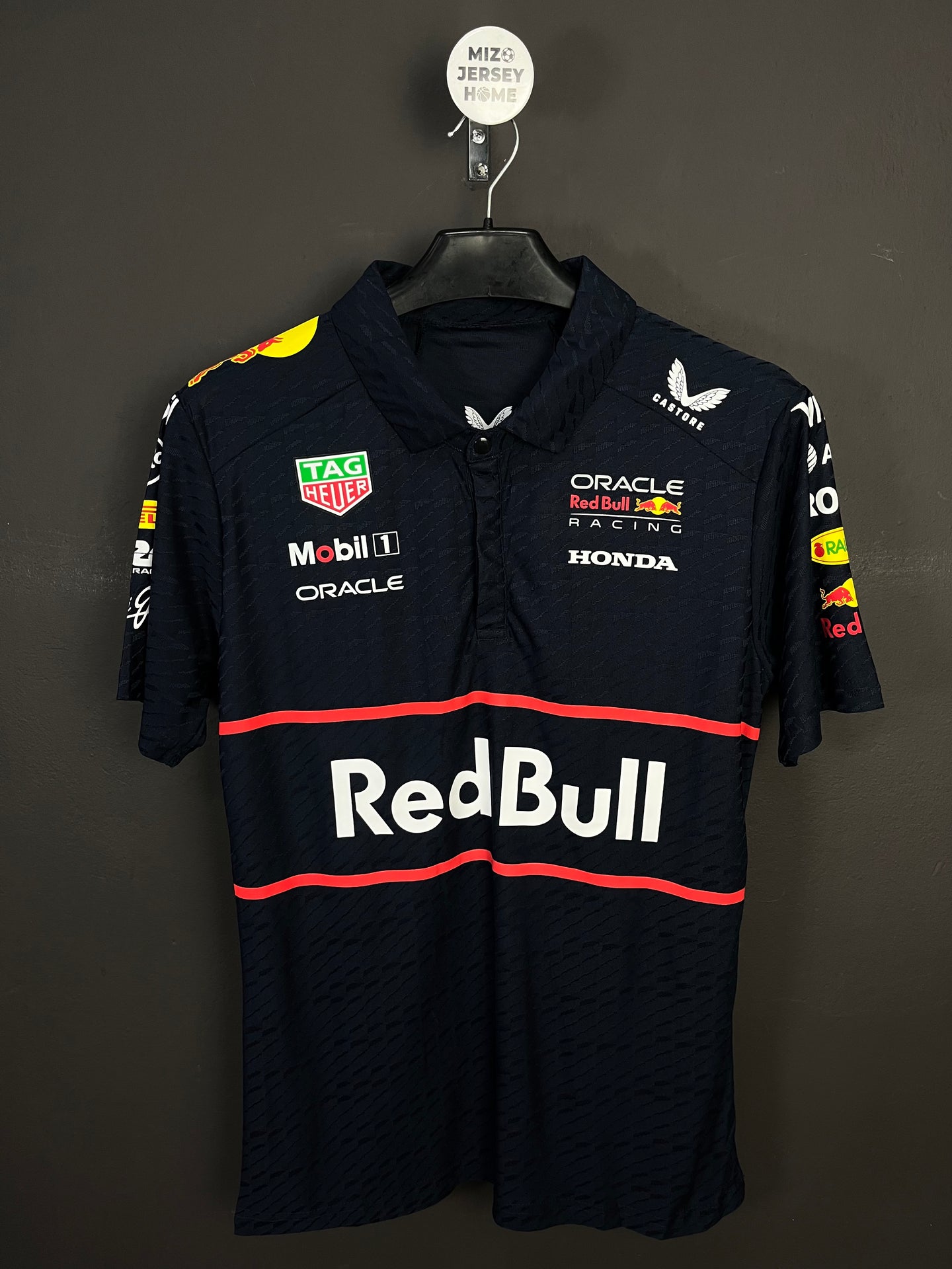 Red Bull Black Polo Shirt