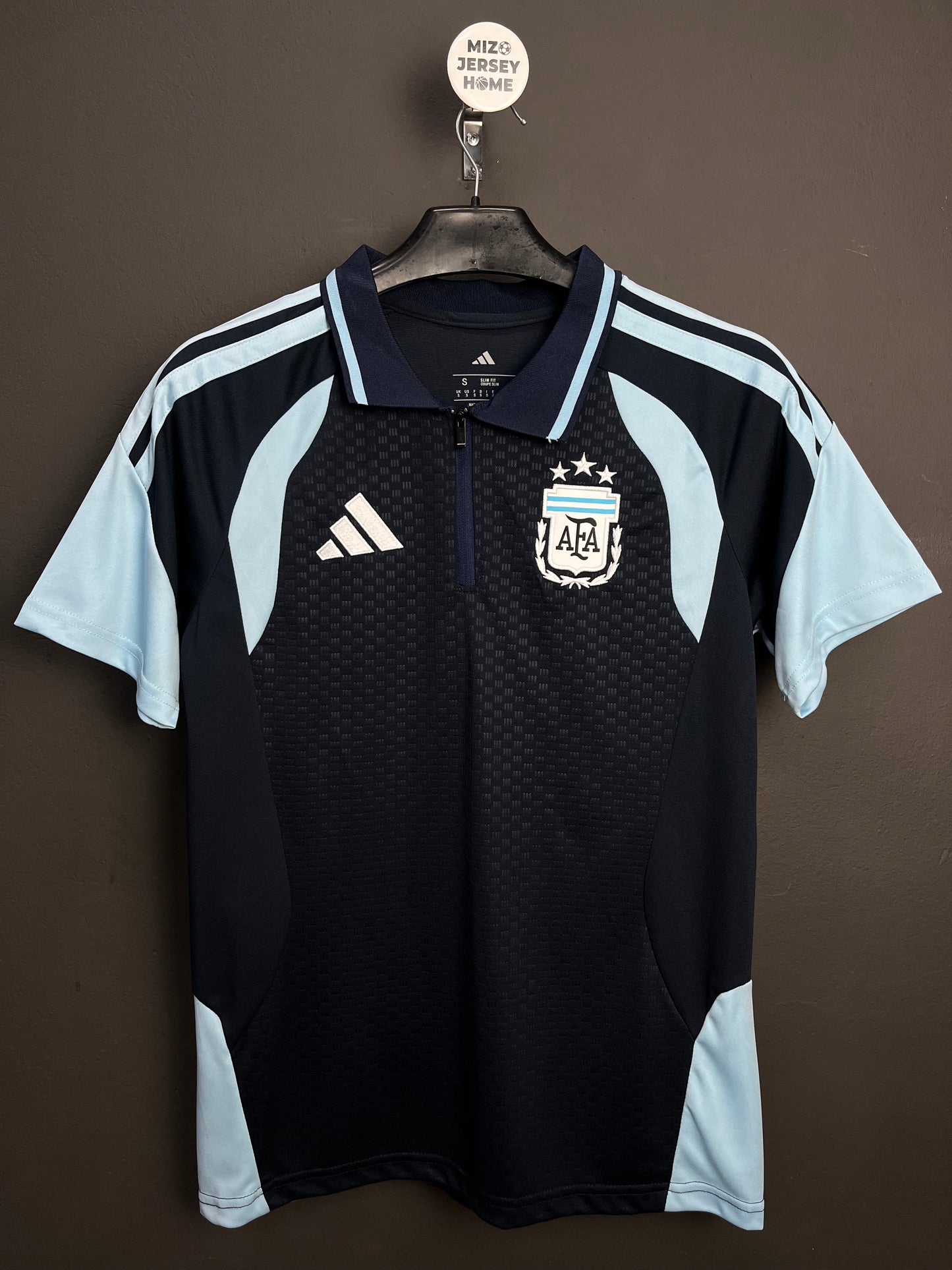 Argentina Black & Blue Polo Shirt
