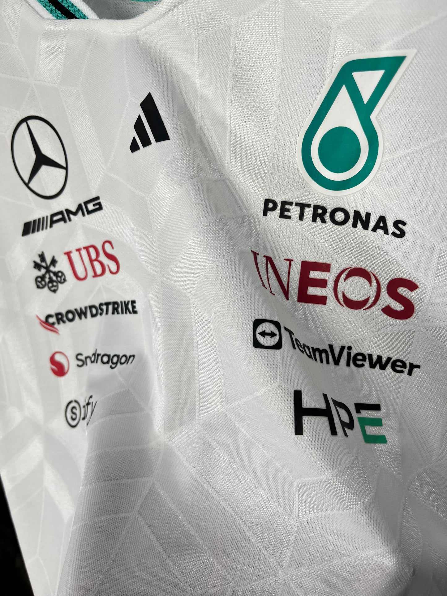 Mercedes-Benz White Shirt