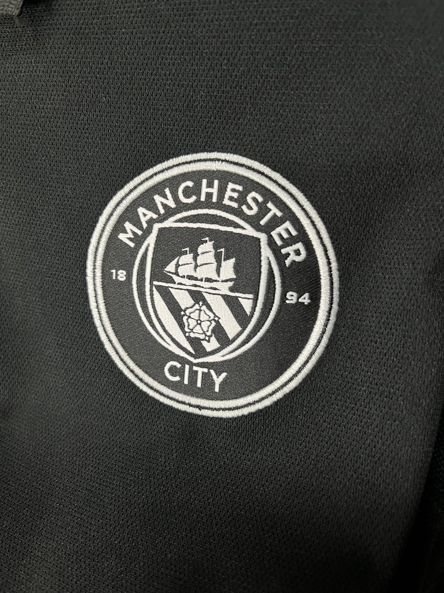 Manchester City Black Polo Shirt
