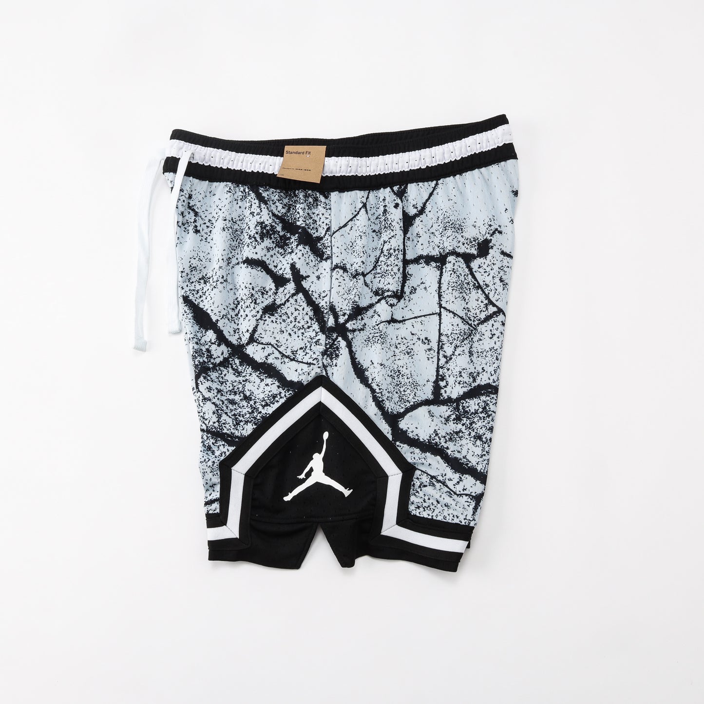Jordan White Marble Diamond Shorts