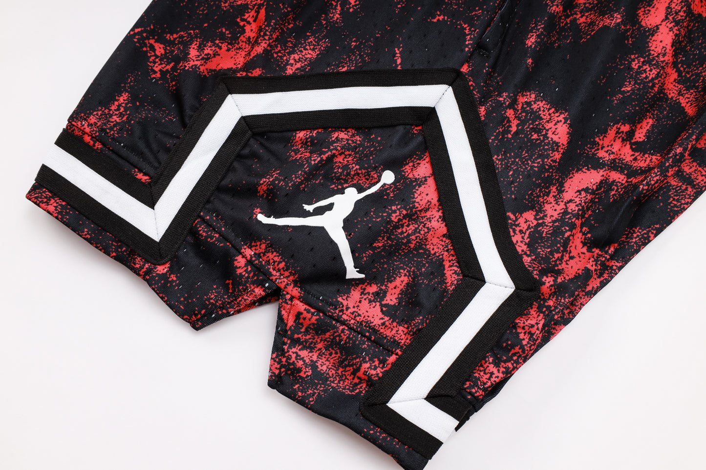 Jordan Red Lava Diamond Shorts