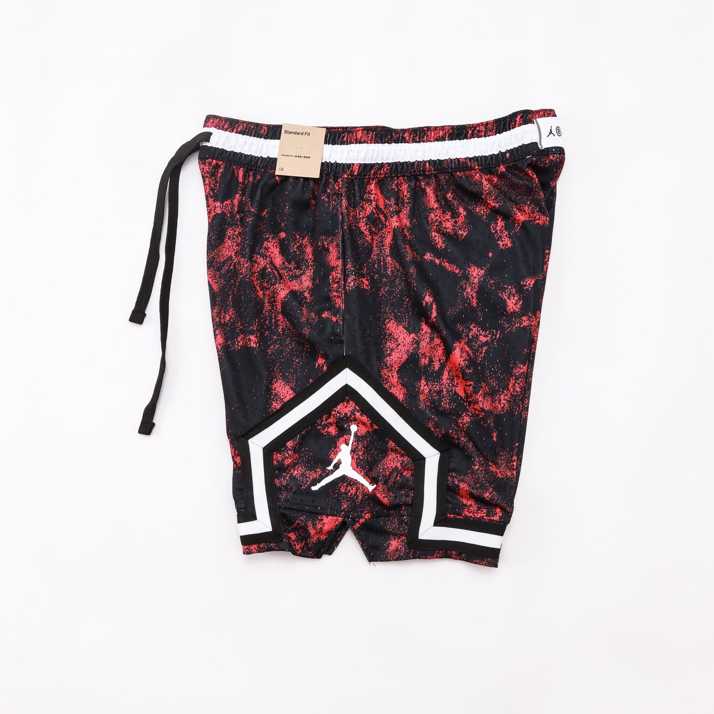 Jordan Red Lava Diamond Shorts