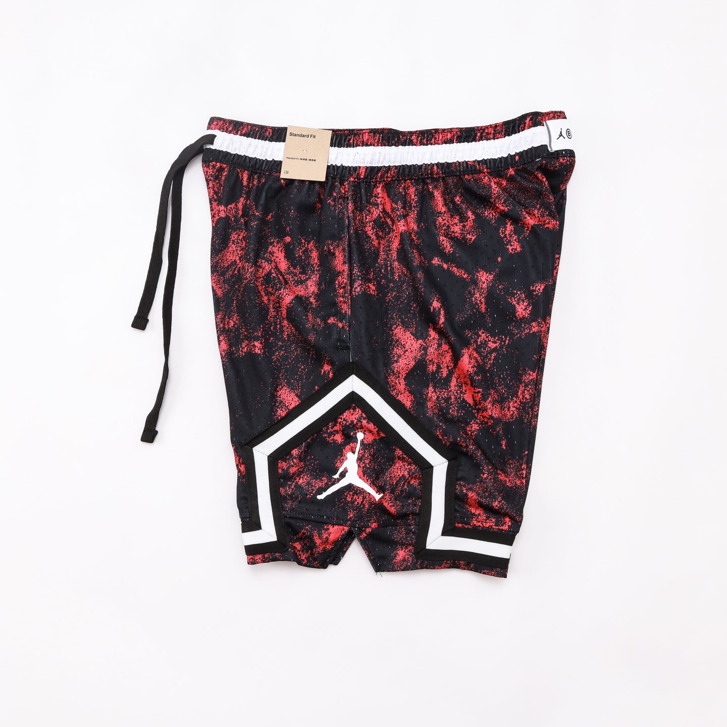 Jordan Red Lava Diamond Shorts