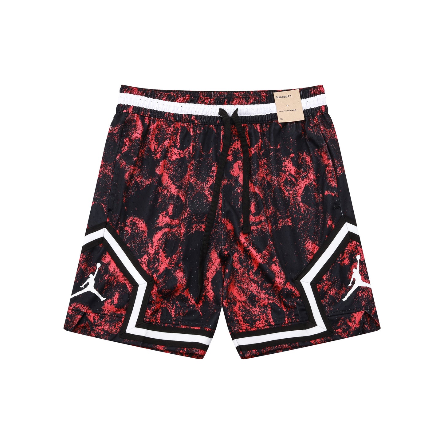 Jordan Red Lava Diamond Shorts