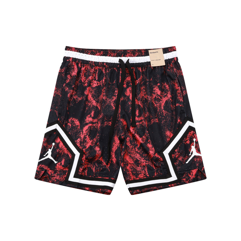 Jordan Red Lava Diamond Shorts